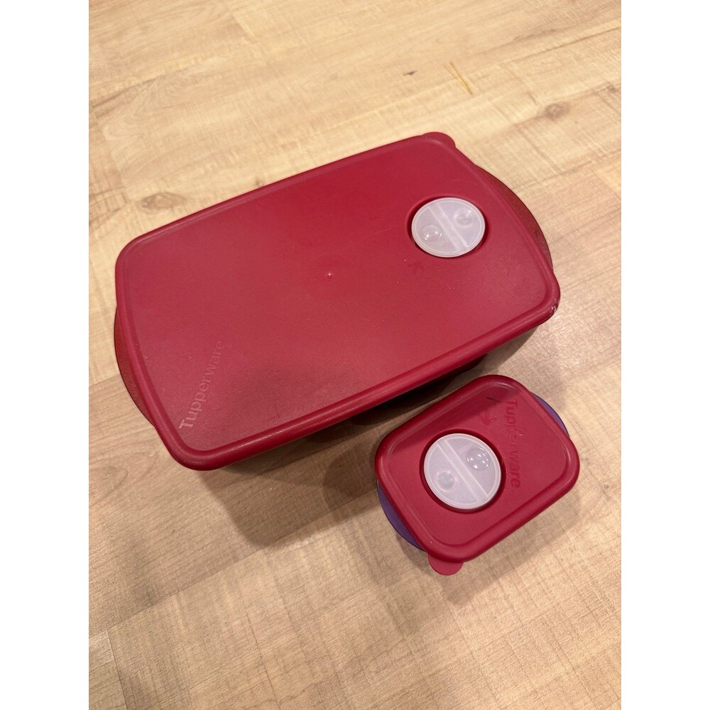 Vintage Tupperware Vent N Serve Container Bundle